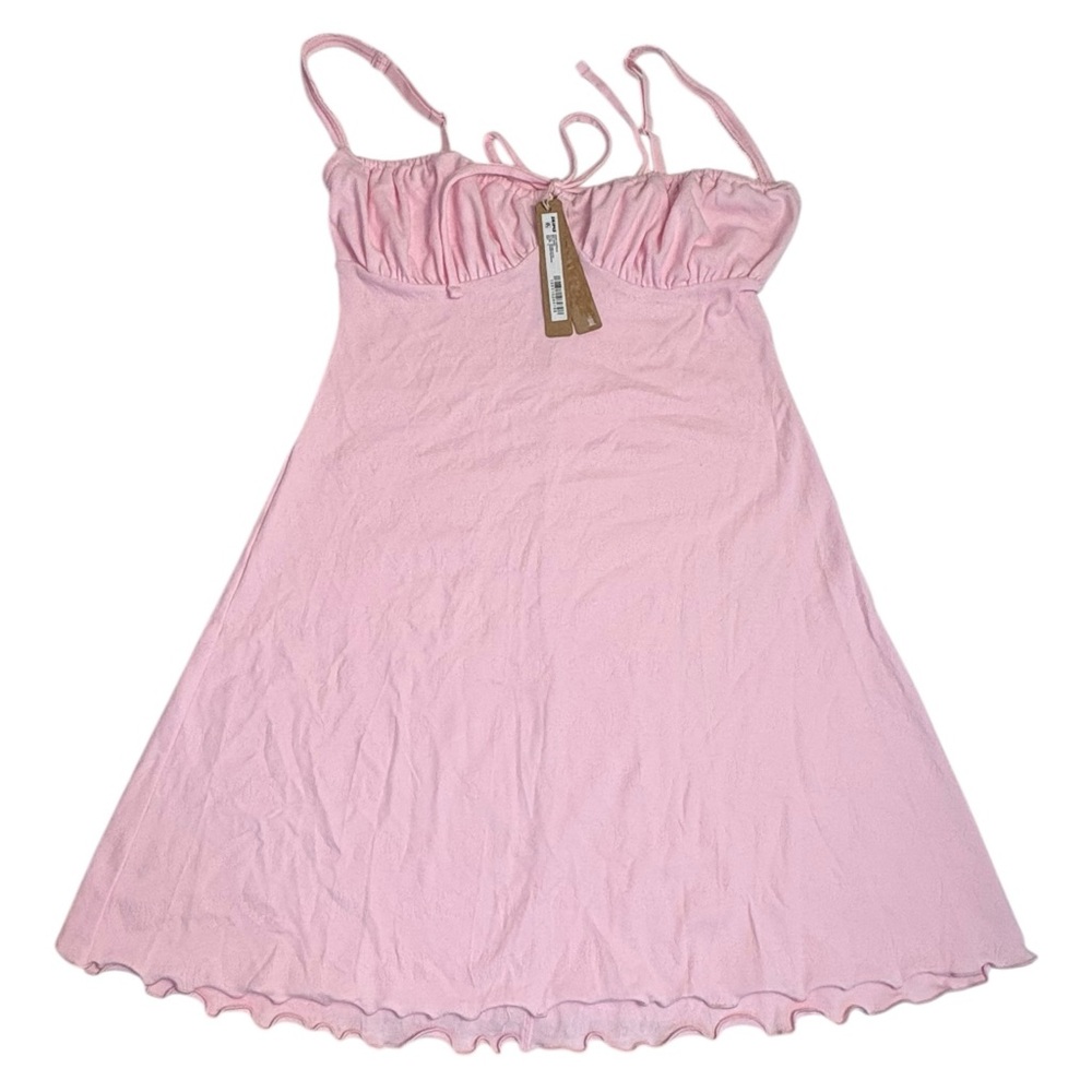 SKIMS Pointelle Mini Dress | Cherry Blossom | S | NWT - Picture 4 of 6